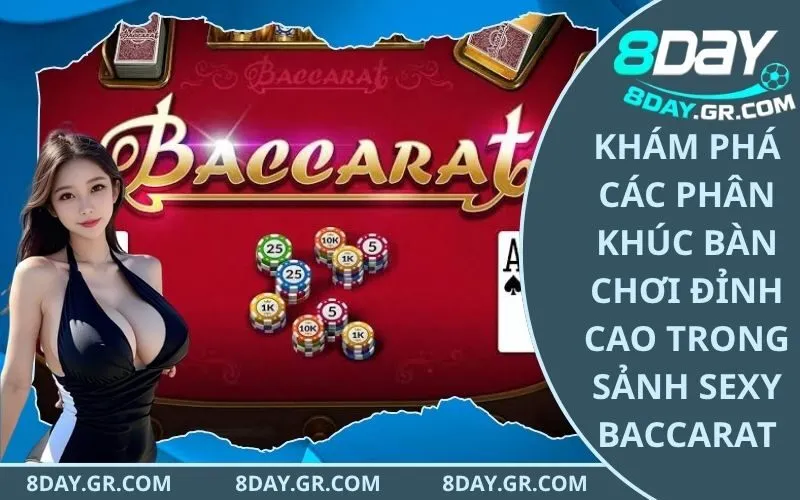 Khám Phá Các Phân Khúc Bàn Chơi Đỉnh Cao Trong Sảnh Sexy Baccarat